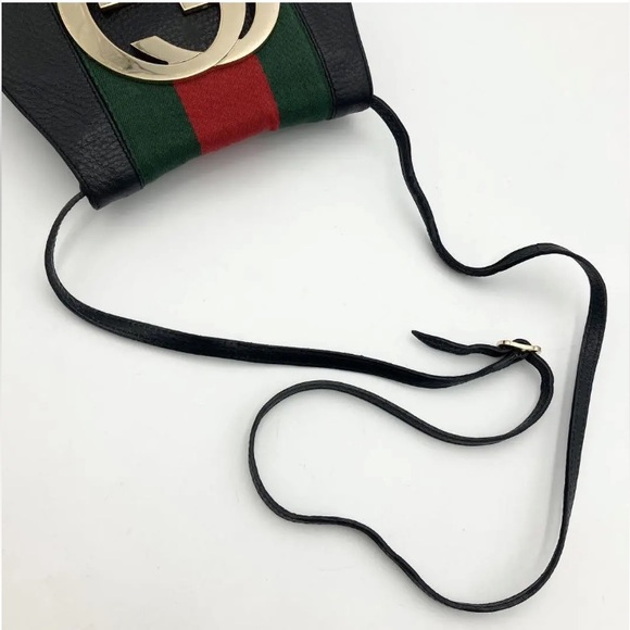 GUCCI Soho Interlocking G sherry line crossbody - Picture 5 of 11